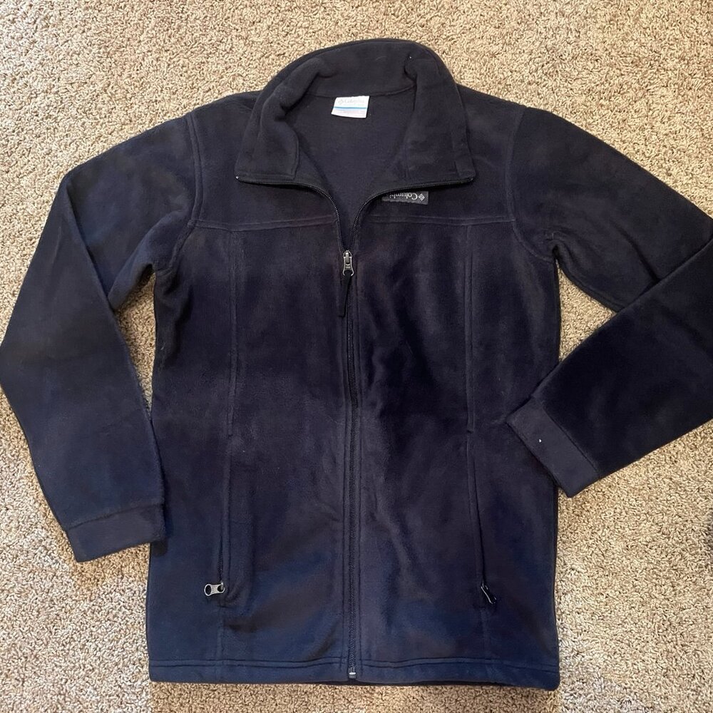 EUC Columbia fleece jacket – boys size L (14)
